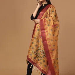 Kaizen TEXO FAB Ethnic Motifs Printed Dupatta image 2