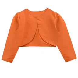a.t.u.n. A T U N Girls Orange Crop Shrug-picture-25