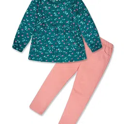 Nino Togs Girls Printed Top with Trousers-image-18
