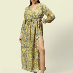 Noroke Floral Printed Maxi Dress-image-88