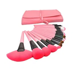 zemglam Set Of 24 Makeup Brushes With Pouch-48