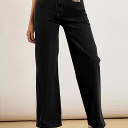 Fashion2wear Women High-Rise Stretchable Bootcut Jeans-picture-4