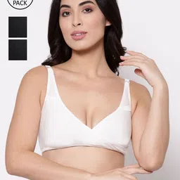 Inner Sense Pack Of 3 Organic Cotton Antimicrobial Sustainable Padded Maternity Bra IMBC007G_7G_7E-image-13