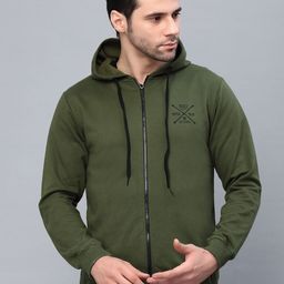 Rigo Hooded Fleece Bomber Jacket-40