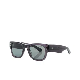Shisen Fox Unisex Square Sunglasses with Polarised and UV Protected Lens SG246-19