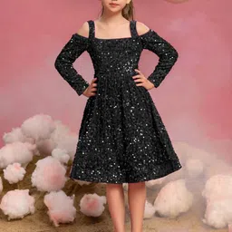 Vani Enterprise Girls Fit and Flare Dress-image-15
