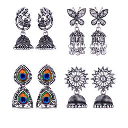 Sangria Alloy Silver-Plated Earrings-image-82