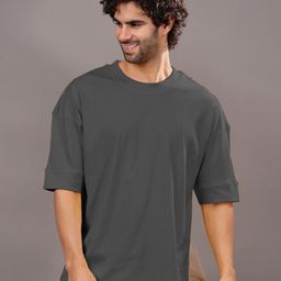 Friskers Men Solid Round Neck Cotton T-shirt-image-91