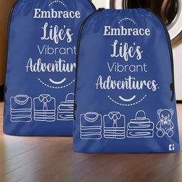 Kuber Industries Blue 2 Pieces Multi-Utility Organisers-48
