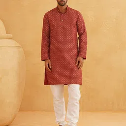 SOJANYA Men Ethnic Motifs Printed Kurta-image-28