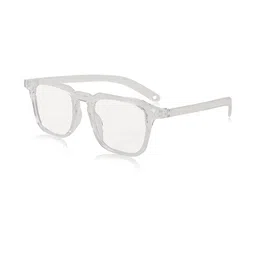 Arzonai Unisex Clear UV Protected Lens Plastic Sunglasses-image-96