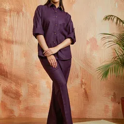 VASTRAMAY Shirt With Trousers Co-Ords Set-picture-28