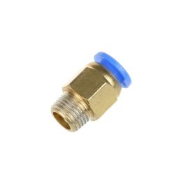 Pneumatic Coupler PC4-M10 Air Connector 4mm Straight Fitting For PTFE Bowden Tube 3D Printer - RS4213 Pneumatic Coupler PC4-M10 Air Connector 4mm Straight Fitting For PTFE Bowden Tube 3D Printer - RS4213-17