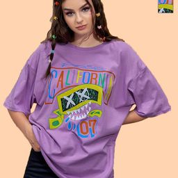 Metronaut Women Pack Of 2 Typography Printed Oversized Cotton T-shirt-image-70