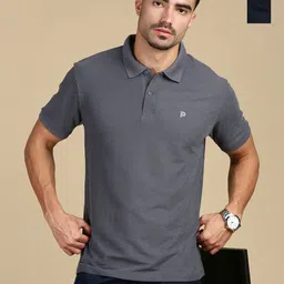 LUX PARKER Men 2 Polo Collar T-shirt-image-36