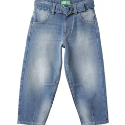United Colors of Benetton Girls Mid-Rise Slouchy Fit Jeans-picture-20