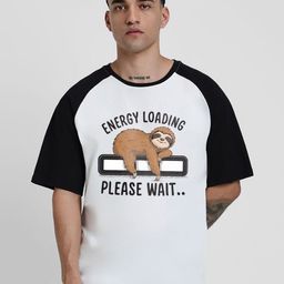 TOGS & TERRE Graphic Printed Round Neck Raglan Sleeves Organic Cotton Oversized T-shirt-picture-28