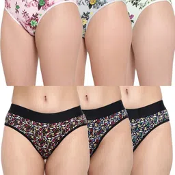 FiveFlag Mid-Rise Cotton Blend Briefs-image-33