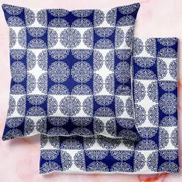 ArtzFolio Multicoloured Set of 2 Square Cushion Covers-picture-14