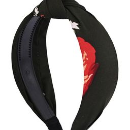 BuckleUp Girls Black & Red Hairband-30