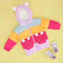 Pantaloons Baby Girls Crop Puffer Jacket-picture-23