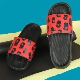 PERY PAO Men Printed Sliders Flip Flops-image-20