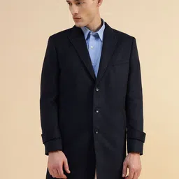 Givo Peaked Collar Tweed Single-Breasted Smart Fit Formal Blazer-image-40