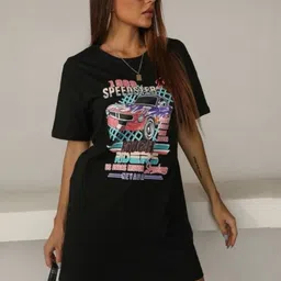 StyleCast Printed Round Neck T-shirt-image-11
