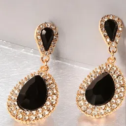 fabula Teardrop Shaped Drop Earrings-13