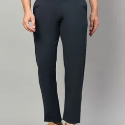 Duke Men Slim Fit Chinos Trousers-image-75
