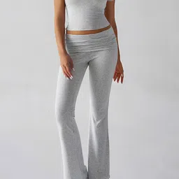 JC Mode Round Neck Top With Trousers Co-Ords-image-11