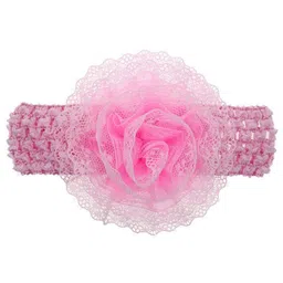 BAESD Infant Girls Floral Lace Chiffon Hairband-image-77