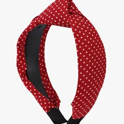 BuckleUp Girls Polka Dots Printed Hairband-39