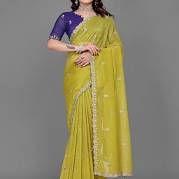 KALINI Embellished Embroidered Saree-image-43