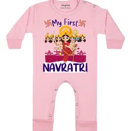 Arvesa My First Navratri Printed Bodysuit-picture-31