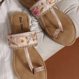 Retro Walk Women One Toe Flats-image-75