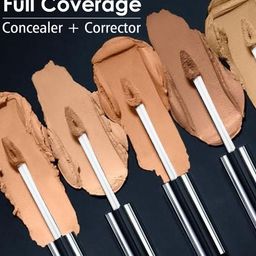 JUSTGOLD Matte Finish Full Coverage Liquid Concealer + Corrector - 7 g - Shade - 03 image 2