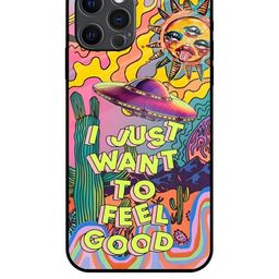 QRIOH Quirky Printed iPhone 12 Pro Max Back Case Mobile Accessories-image-35
