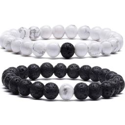 Divine souvenirs Unisex Set Of 2 Artificial Beaded Elasticated Bracelets-14