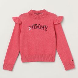 Tommy Hilfiger Girls Typography Pullover-image-43