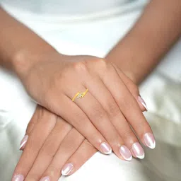 BHIMA 22K BIS Hallmark 916 Purity Yellow Gold Signity Ring-image-91