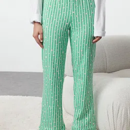 Trendyol Printed Lounge Pants-image-33