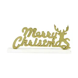 Hind Decor Aluminum Merry Christmas Showpiece-image-56