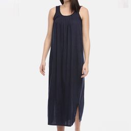 GOLDSTROMS Pack Of 2 Scoop Neck Shoulder Straps Pure Cotton Midi Nightdress-image-67
