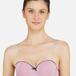 Poftik Bandeau Bra Medium Coverage Underwired Heavily Padded-picture-1