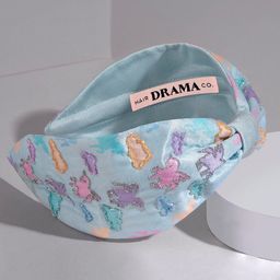 HAIR DRAMA COMPANY Printed Fabric Hairband-image-52