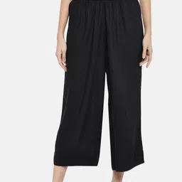 RANGMANCH BY PANTALOONS Women Black Ethnic Palazzos-image-99
