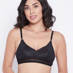 Clovia Black Bra - Non-Wired Full Cup-image-39