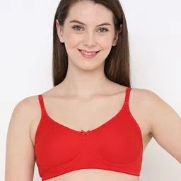 Berrys Intimatess Red Solid Bra-image-72