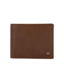 Louis Philippe Men Brown Textured Leather Money Clip-picture-12